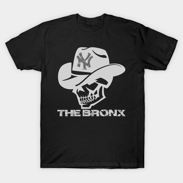 the bronx skull - ny new york T-Shirt by hottehue